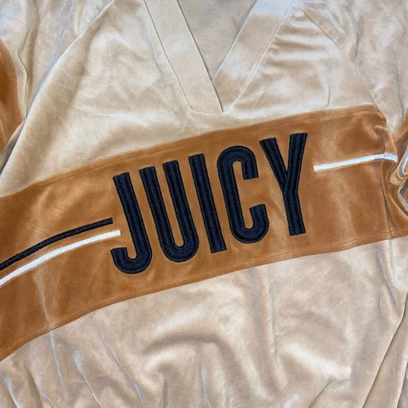 Vintage Juicy Couture Velour Oversized pullover Sweashirt - Picture 8 of 8